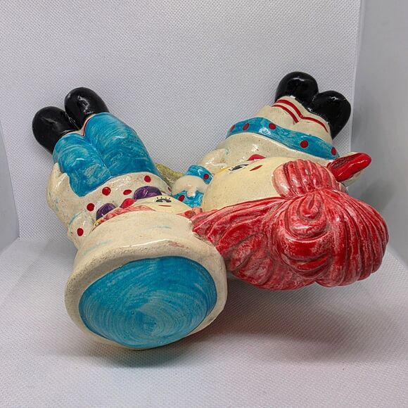 Vintage Raggedy Ann & Andy Piggy Bank "I Love You" 1970s Bobbs-Merrill Co. Korea - Picture 16 of 16